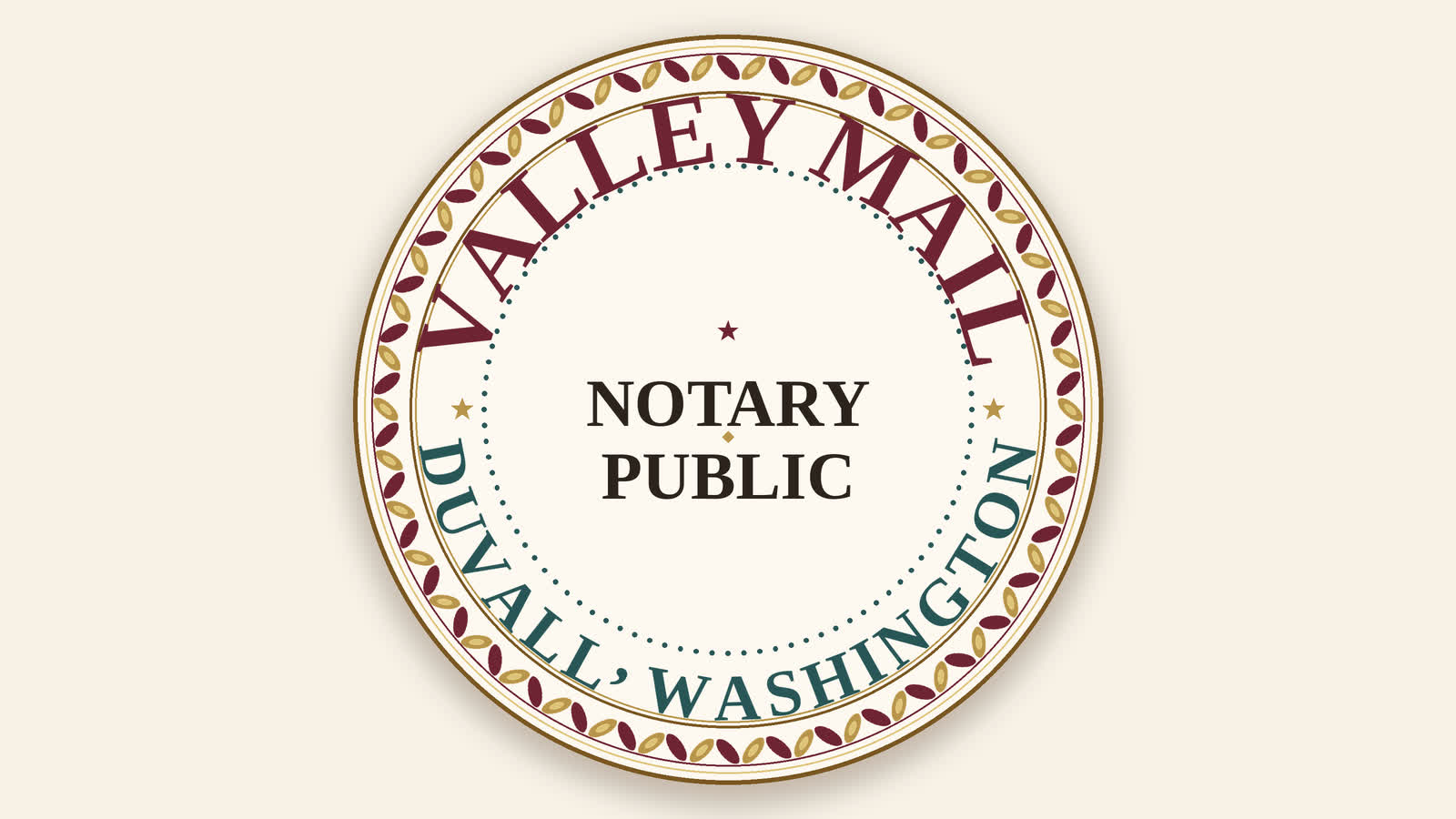 A notary seal and stamp